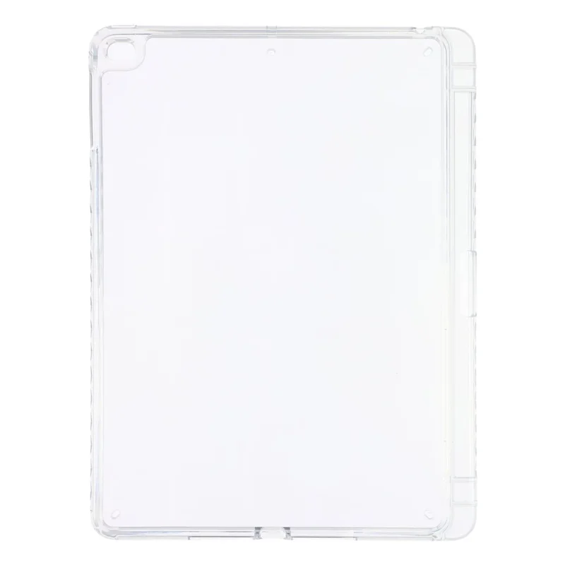 Tablet Case for iPad 9.7-inch (2018)  /  (2017)  / Pro 9.7 inch (2016)  /  Air 2 Clear Crystal Cover with Pencil Slot Shockproof TPC + PC Shell - Transparent