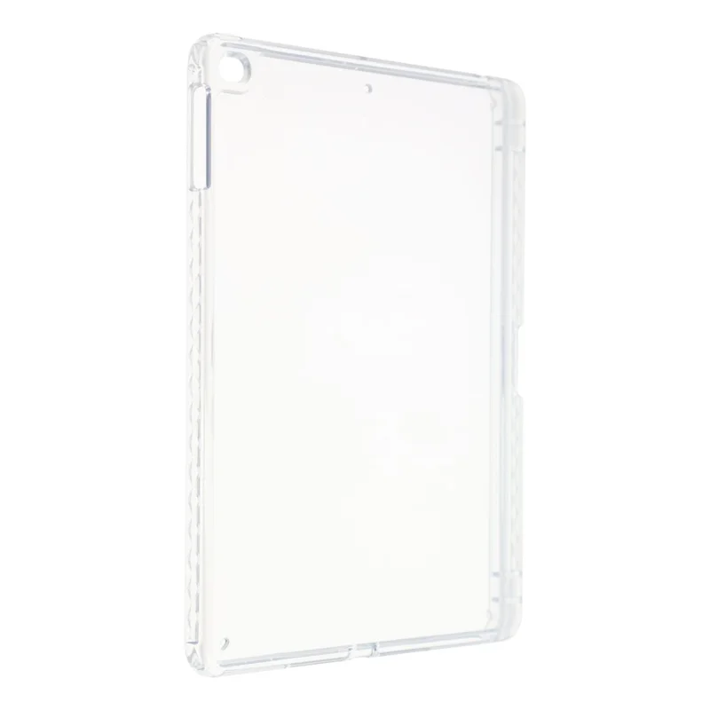 Tablet Case for iPad 9.7-inch (2018)  /  (2017)  / Pro 9.7 inch (2016)  /  Air 2 Clear Crystal Cover with Pencil Slot Shockproof TPC + PC Shell - Transparent
