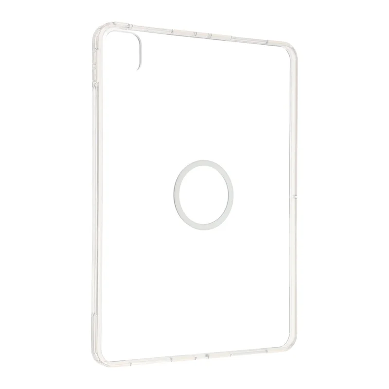 Tablet Case for iPad Pro 11 (2025)  /  (2024) Matte Transparent Magnetic Back Panel TPU + PC Cover - Transparent
