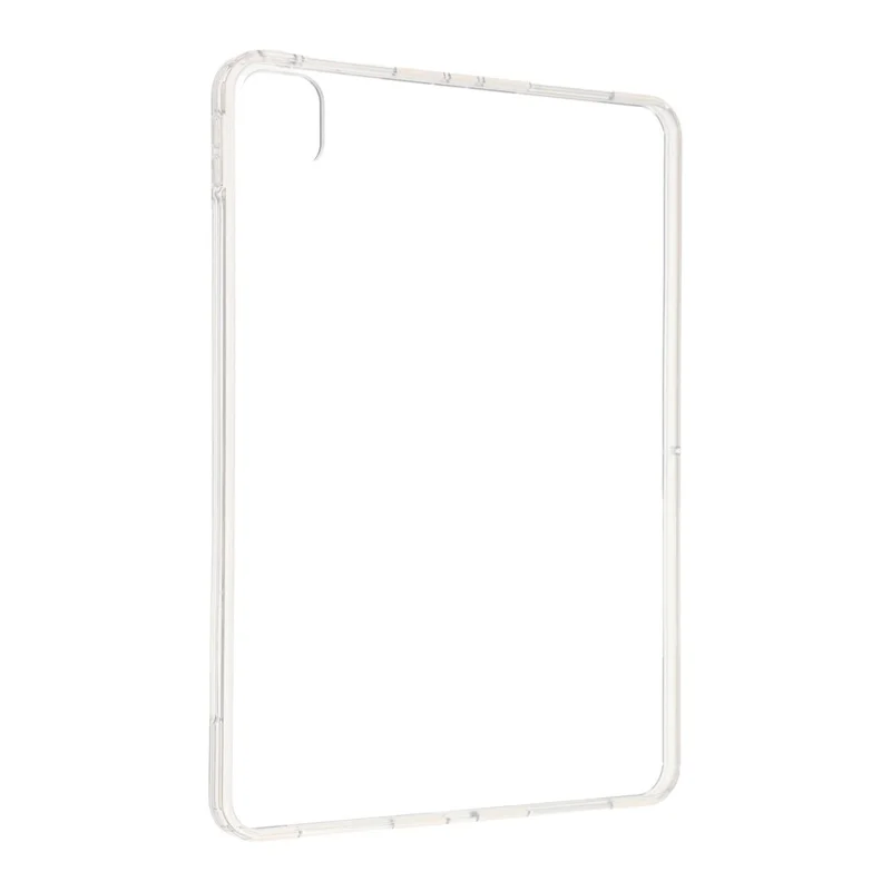 Tablet Case for iPad Pro 11 (2022)  /  (2021)  /  (2020)  /  Pro 11-inch (2018) Matte Transparent Back Panel TPU + PC Cover - Transparent