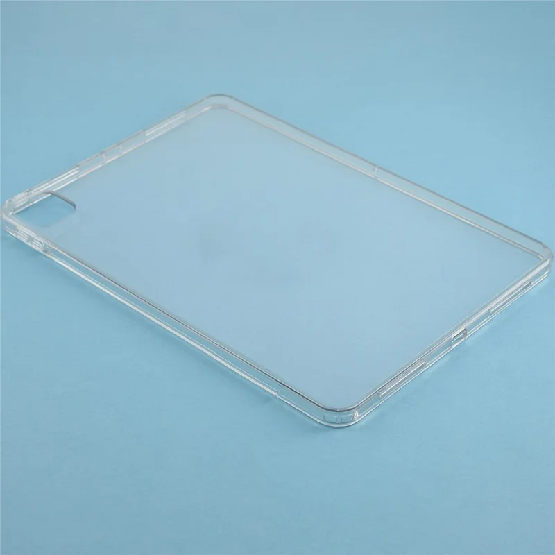 Tablet Case for iPad Pro 11 (2022)  /  (2021)  /  (2020)  /  Pro 11-inch (2018) Matte Transparent Back Panel TPU + PC Cover - Transparent