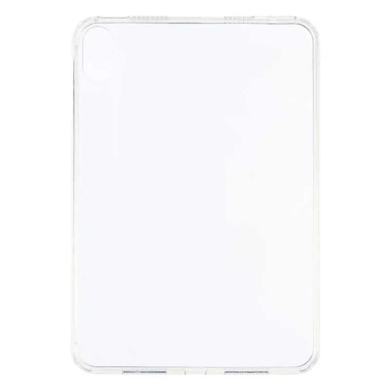 Tablet Case for iPad mini (2024)  /  (2021) Matte Transparent Back Panel TPU + PC Cover - Transparent