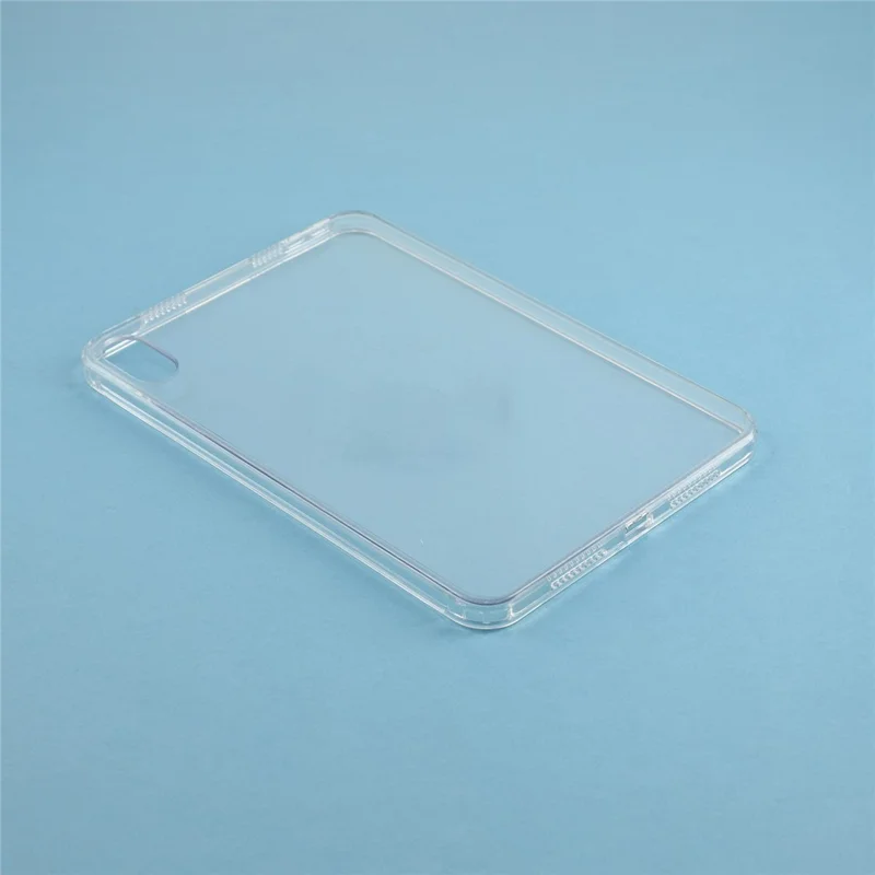 Tablet Case for iPad mini (2024)  /  (2021) Matte Transparent Back Panel TPU + PC Cover - Transparent