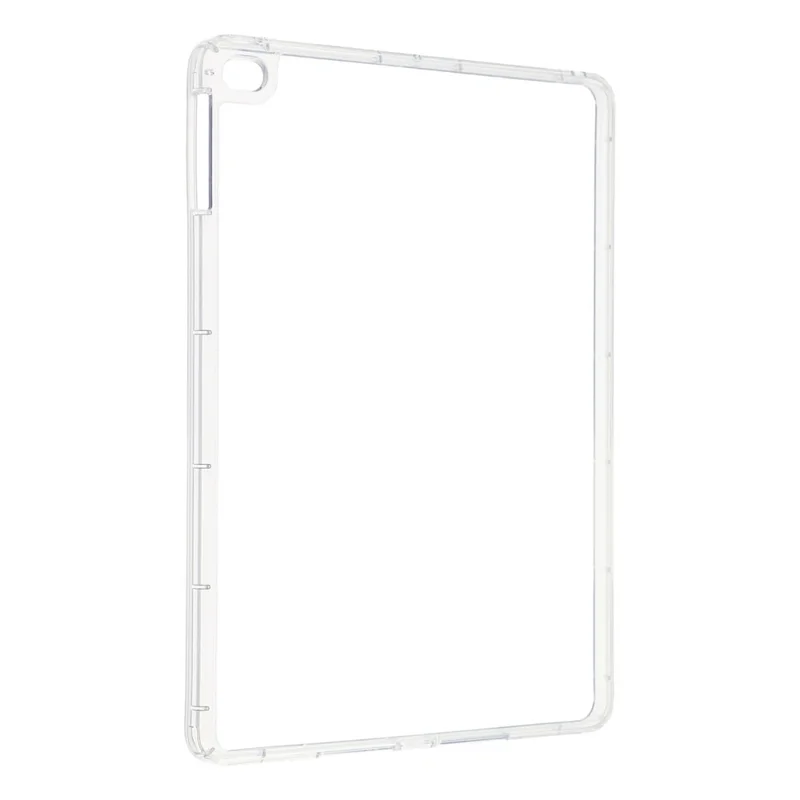 Tablet Case for iPad 10.2 (2021)  /  (2020)  /  (2019) Matte Transparent Back Panel TPU + PC Cover - Transparent