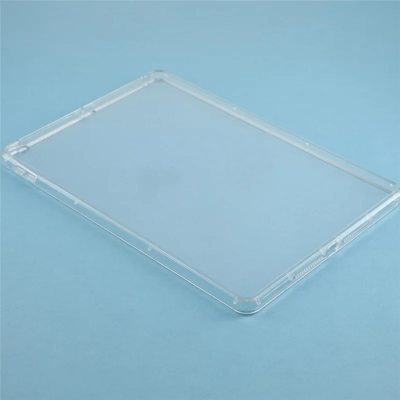 Tablet Case for iPad 9.7-inch (2018)  /  (2017)  / Pro 9.7 inch (2016)  /  Air 2 Matte Transparent Back Panel TPU + PC Cover - Transparent