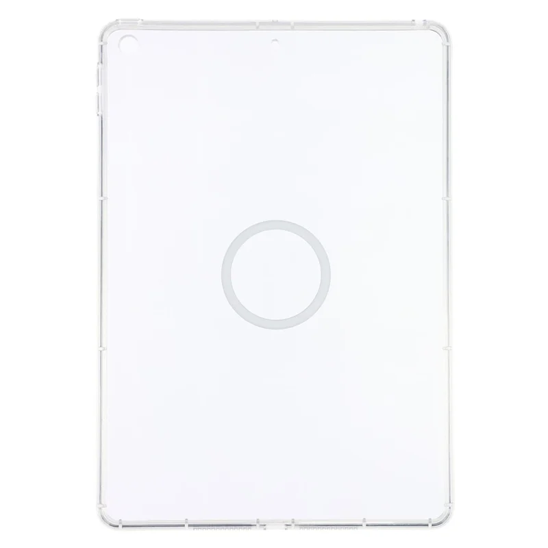 Tablet Case for iPad 9.7-inch (2018)  /  (2017)  / Pro 9.7 inch (2016)  /  Air 2 Matte Transparent Magnetic Back Panel TPU + PC Cover - Transparent