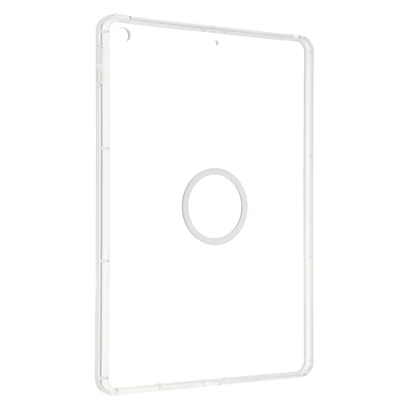 Tablet Case for iPad 9.7-inch (2018)  /  (2017)  / Pro 9.7 inch (2016)  /  Air 2 Matte Transparent Magnetic Back Panel TPU + PC Cover - Transparent