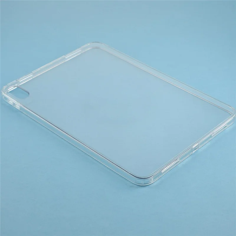 Tablet Case for iPad (2025)  /  10.9 (2022) Matte Transparent Back Panel TPU + PC Cover - Transparent