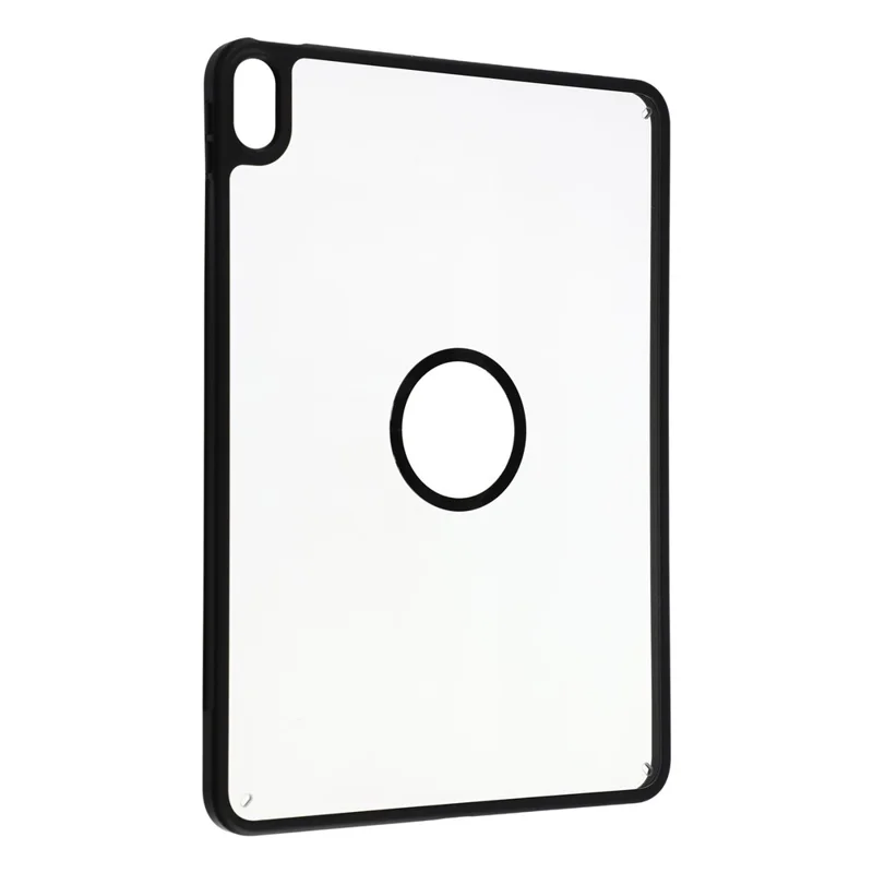 Magnetic Case for iPad Air 11 (2026)  /  (2025)  /  (2024)  /  Air (2022)  /  (2020) Solid Color Frame Matte Transparent Back Panel  TPU + PC Cover - Transparent