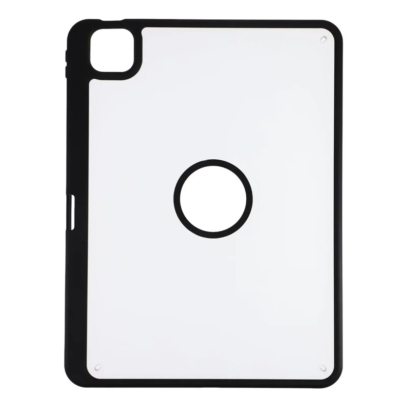 Custodia per Tablet per iPad Pro 11 (2025) / (2024) Copertura Magnetica Opaca con Alloggiamento per Pencil, Guscio Antiurto in TPU + PC - Nero Opaco
