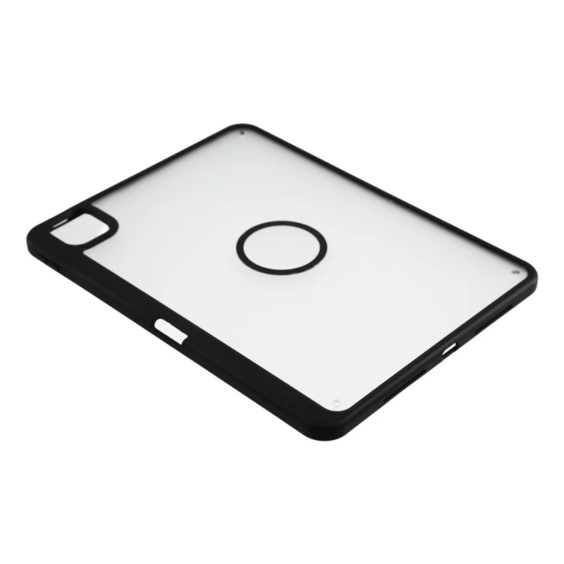 Custodia per Tablet per iPad Pro 11 (2025) / (2024) Copertura Magnetica Opaca con Alloggiamento per Pencil, Guscio Antiurto in TPU + PC - Nero Opaco