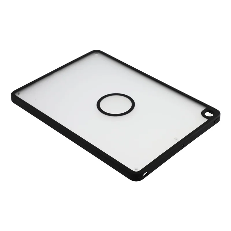 Tablet Case for iPad 10.2 (2021)  /  (2020)  /  (2019) Matte Magnetic Cover Shockproof TPU + PC Shell - Matte Black