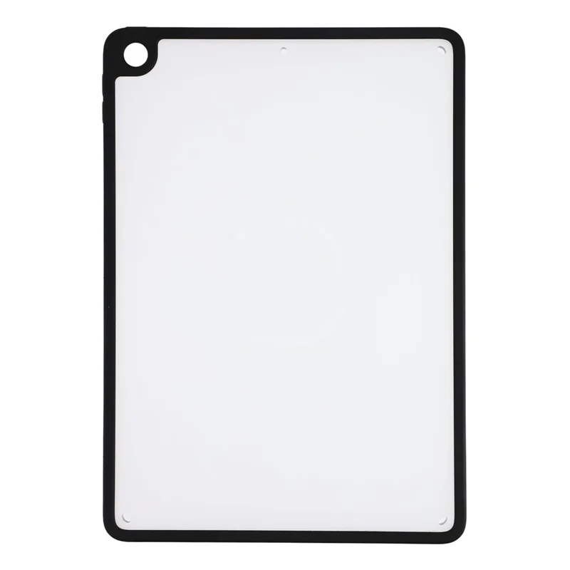 Case for iPad 10.2 (2021) / (2020) / (2019) Matte PC + TPU Drop Protection Back Cover - Matte Black