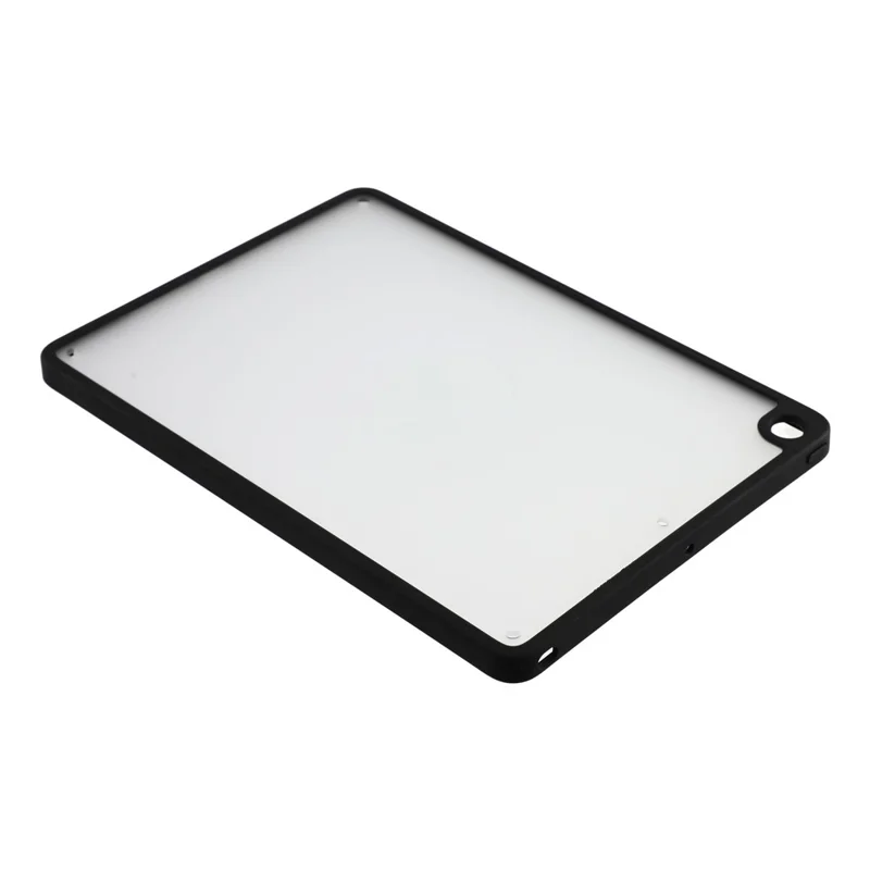 Case for iPad 10.2 (2021) / (2020) / (2019) Matte PC + TPU Drop Protection Back Cover - Matte Black