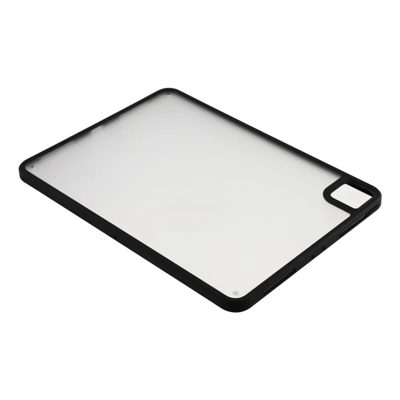 For iPad Pro 13 (2025) / (2024) Case Matte PC + TPU Drop Protection Back Cover - Matte Black