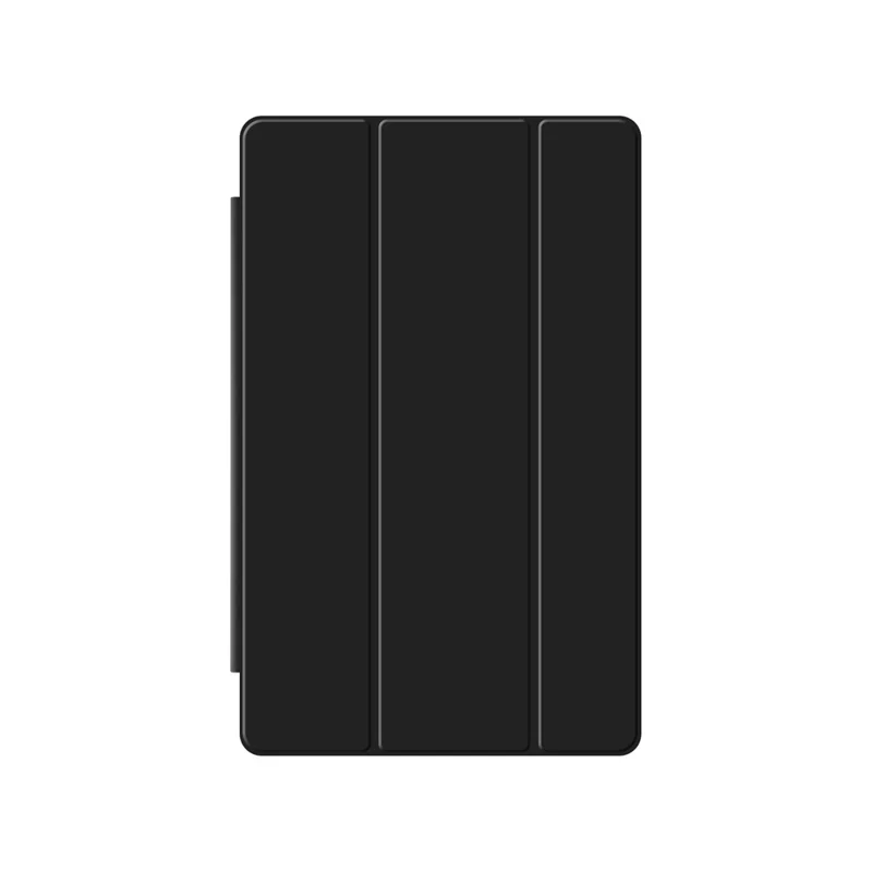 For Lenovo Legion Y700 (Gen 5) Case PU PC Back Trifold Stand Tablet Cover - Black