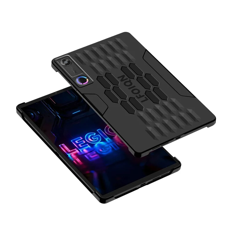 For Lenovo Legion Y700 (Gen 5) Tablet Case Shockproof PC Protective Cover - Black