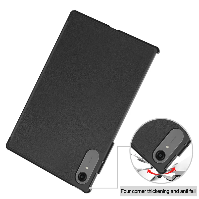 For Lenovo idea Tab Pro Gen2 13 inch Case Anti-Drop Leather Stand Tablet Cover - Black
