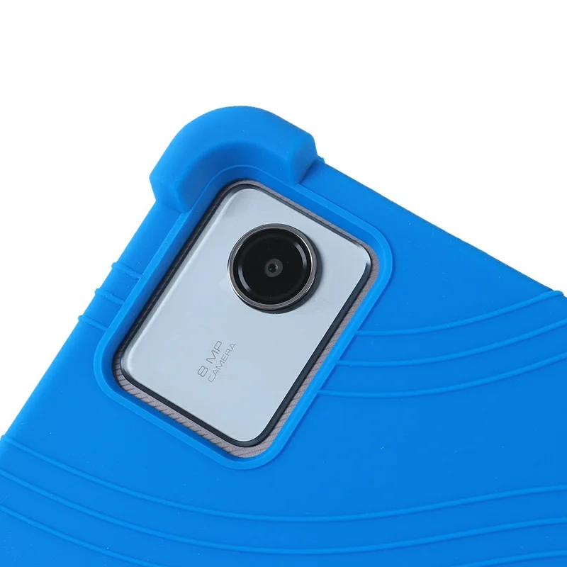 Tablet Case For Lenovo Tab K11 Gen 2  /  Idea Tab Adjustable Kickstand Silicone Tablet Protective Cover - Dark Blue