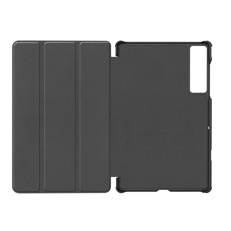 For Lenovo Legion Y700 (Gen 5) Case Anti-Drop Leather Stand Tablet Cover  - Black