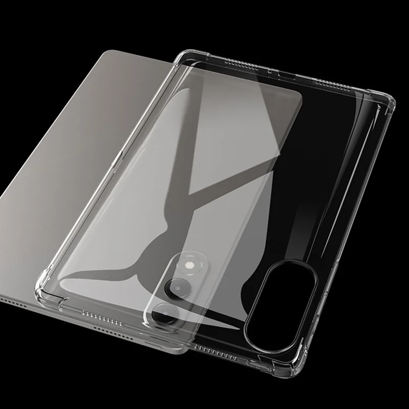 For Lenovo Yoga Tab 11.1 Case Four Corner Shockproof Clear Tablet TPU Cover - Transparent