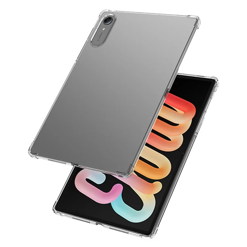 For OnePlus Pad Go 2 Case Four Corner Shockproof Clear Tablet TPU Cover - Transparent