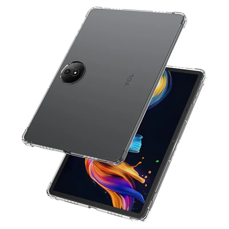 For TCL NxtPaper 11 Gen 2 Case Four Corner Shockproof Clear Tablet TPU Cover - Transparent