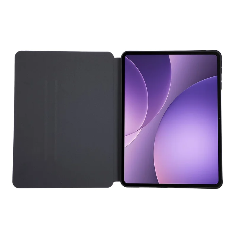 For Oppo Pad 5 Shockproof Case PU Leather Tablet Cover with Stand - Green