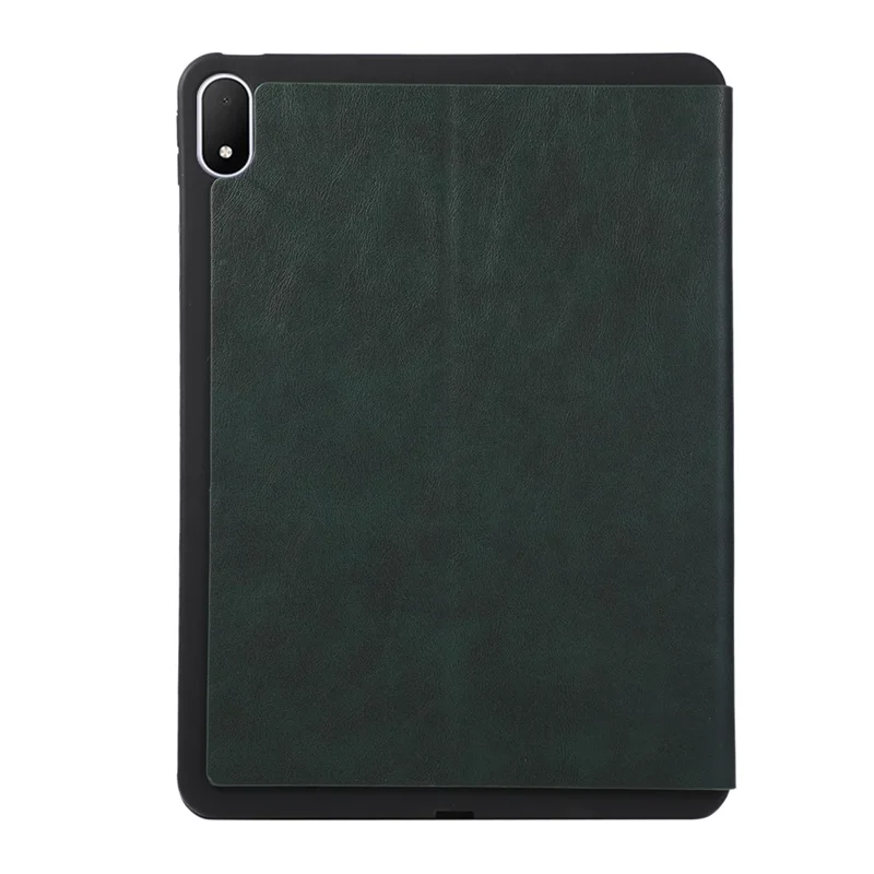 For Oppo Pad 5 Shockproof Case PU Leather Tablet Cover with Stand - Green