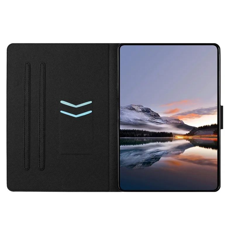 For Samsung Galaxy Tab A 10.1 (2016) Tablet Case Litchi Texture TPU + PU Leather Protective Cover - Corgi