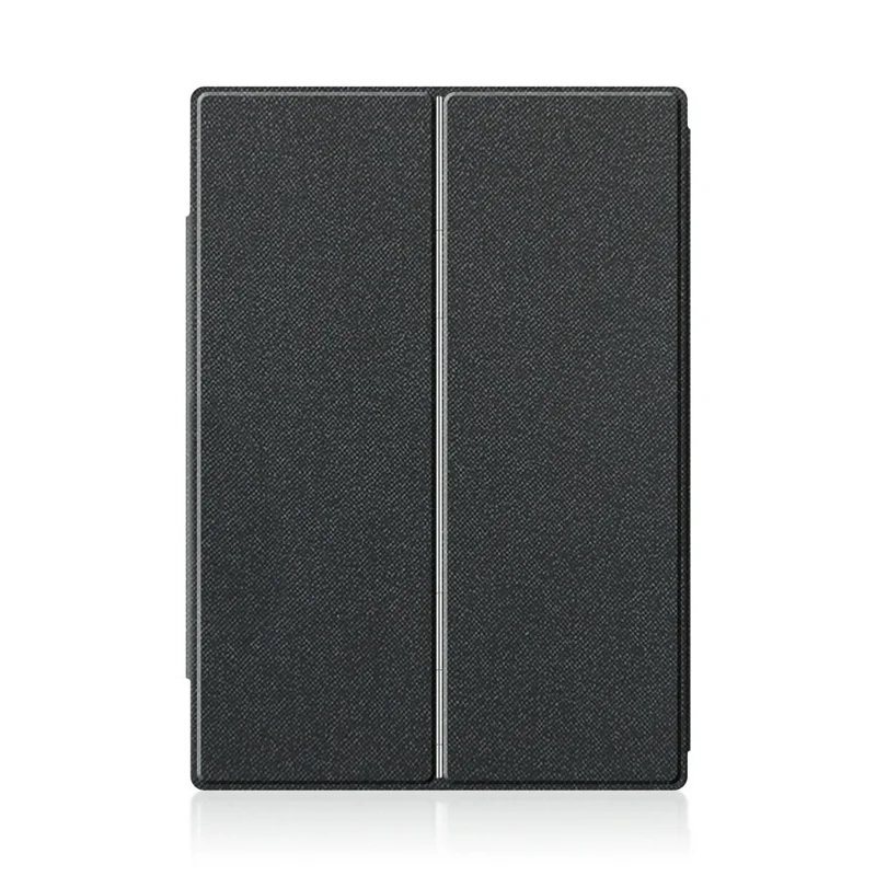 For Lenovo Xiaoxin Pad Pro 13 Leather Case + Touchpad Bluetooth-Compatible Keyboard (without Backlit) - Black