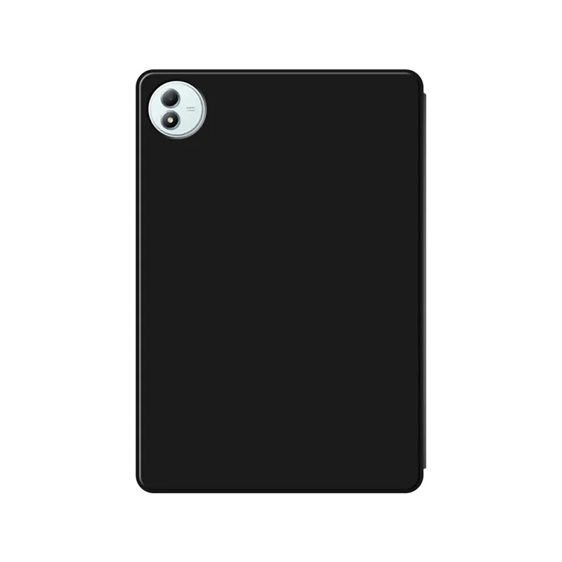 For vivo Pad6 Pro Case PU Leather TPU Back Trifold Stand Tablet Cover - Black