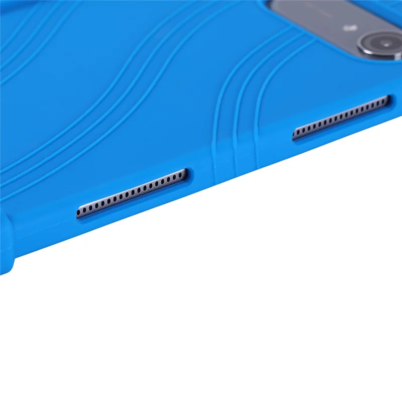 Tablet Case For Lenovo Idea Tab Pro Gen 2  /  Xiaoxin Pad Pro GT Adjustable Kickstand Silicone Tablet Protective Cover - Dark Blue