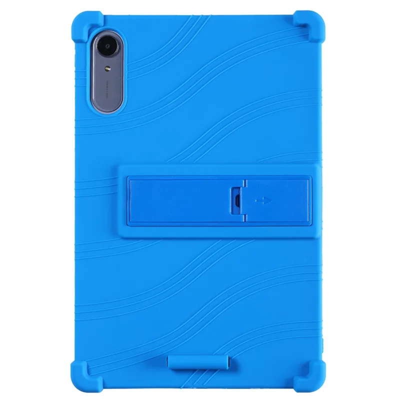 Tablet Case For Lenovo Idea Tab Pro Gen 2  /  Xiaoxin Pad Pro GT Adjustable Kickstand Silicone Tablet Protective Cover - Dark Blue