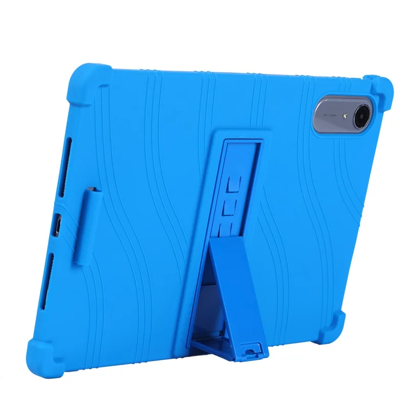 Tablet Case For Lenovo Idea Tab Pro Gen 2  /  Xiaoxin Pad Pro GT Adjustable Kickstand Silicone Tablet Protective Cover - Dark Blue
