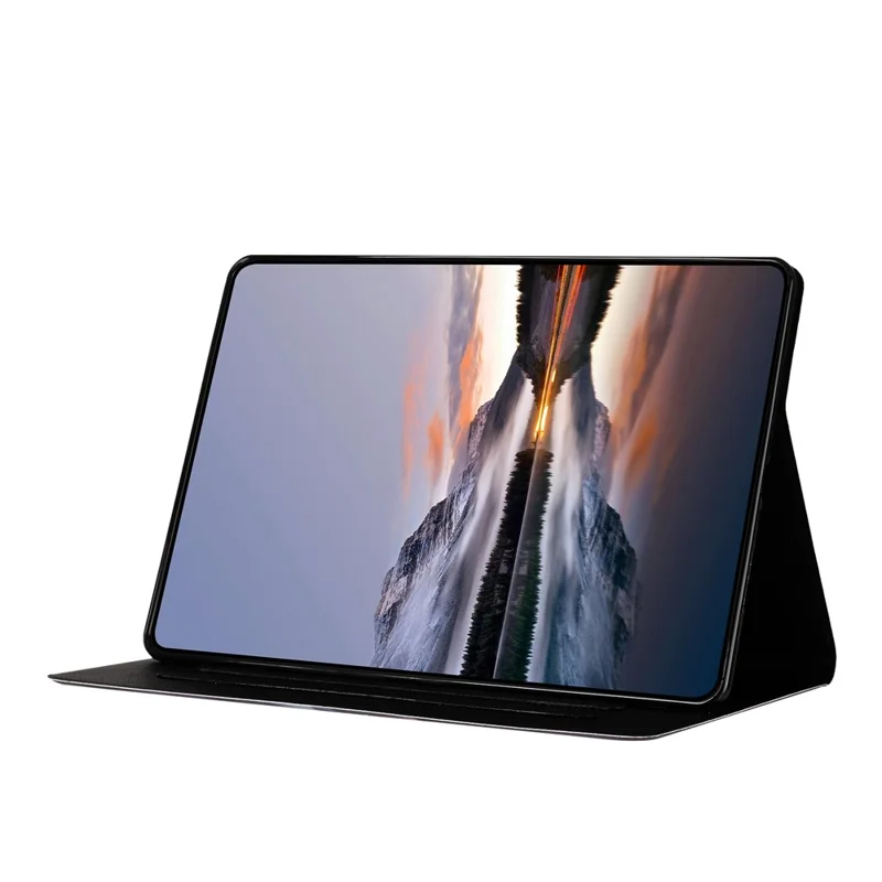 Fodral för Lenovo Tab M9 surfplatta Litchi-tryck TPU + PU läder skyddsfodral - Corgi