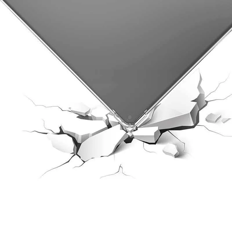 Für Amazon Kindle Scribe Colorsoft Hülle Vier-Ecken-Stoßfest Transparente Tablet-TPU-Hülle - Transparent