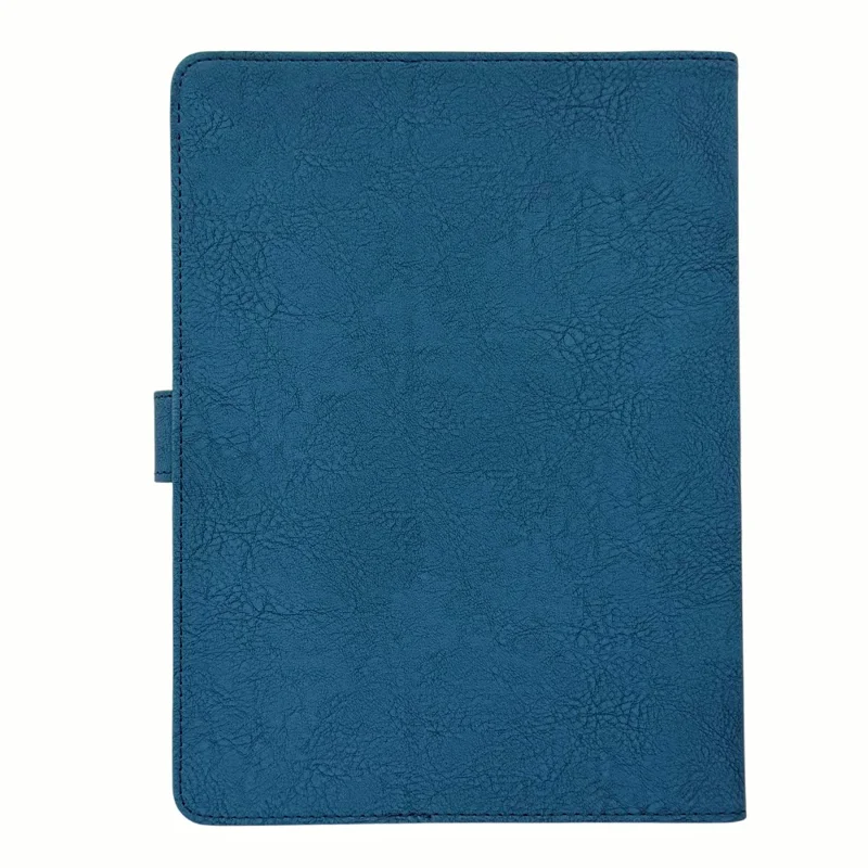 Tablet Case for iPad Mini  /  2  /  3  /  4  /  (2024)  /  (2021)  /  (2019) 7.9 inch  /  Wi-Fi  /  iPod mini (1st Generation Embossed Magpie Pattern TPU PU Protective Cover with Card Slots - Blue