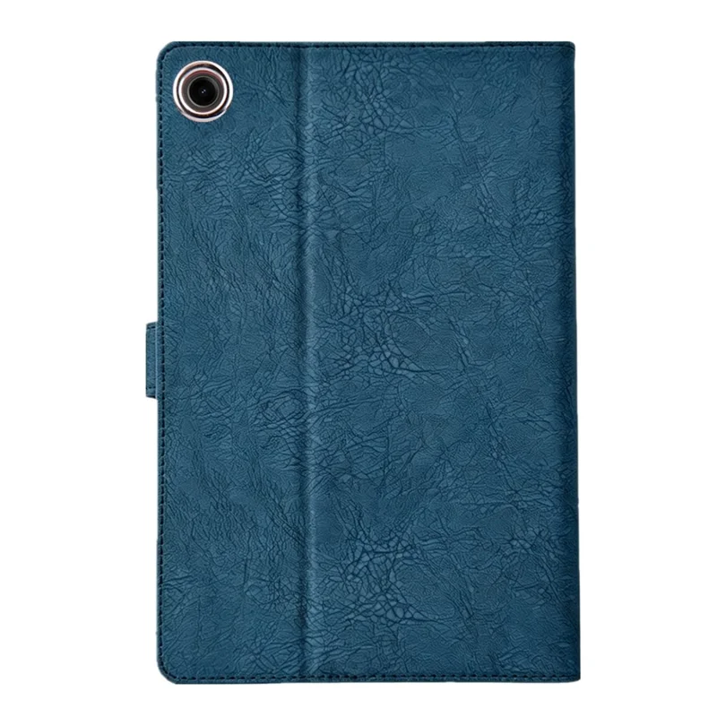 Tablet Case for Amazon Fire HD 10 (2019)  /  (2017)  /  (2015) Embossed Magpie Pattern TPU PU Protective Cover with Card Slots - Blue