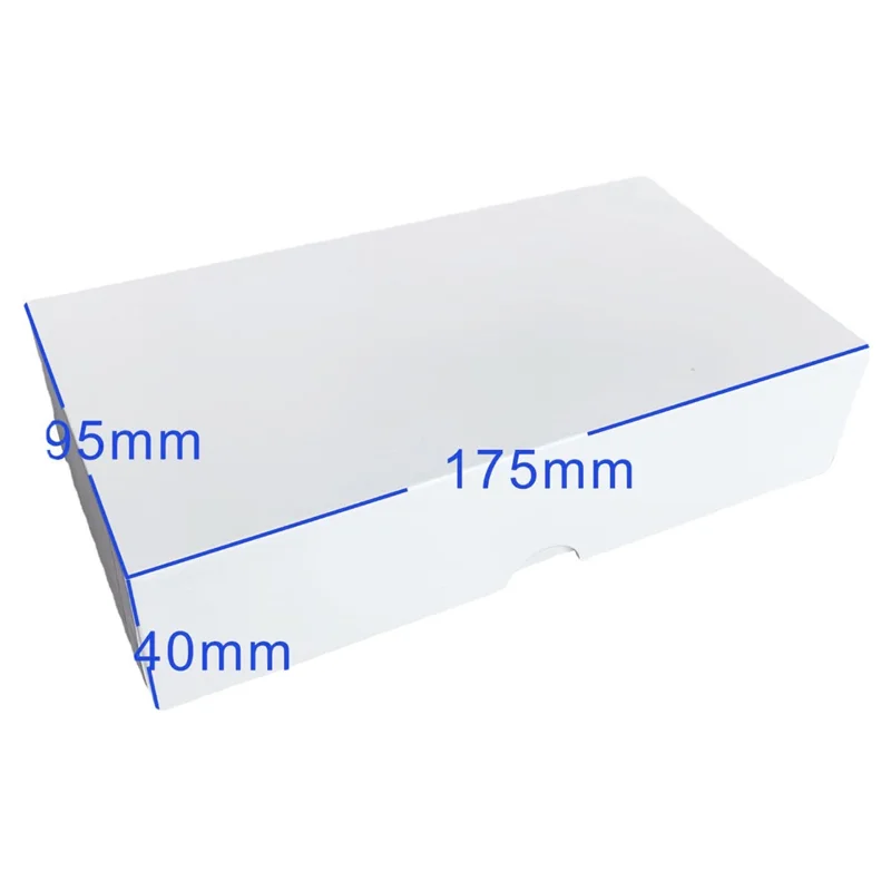 Top-and-Bottom Design Universal Packaging Box with Inner Tray for iPhone, 175mm x 95mm x 40mm
