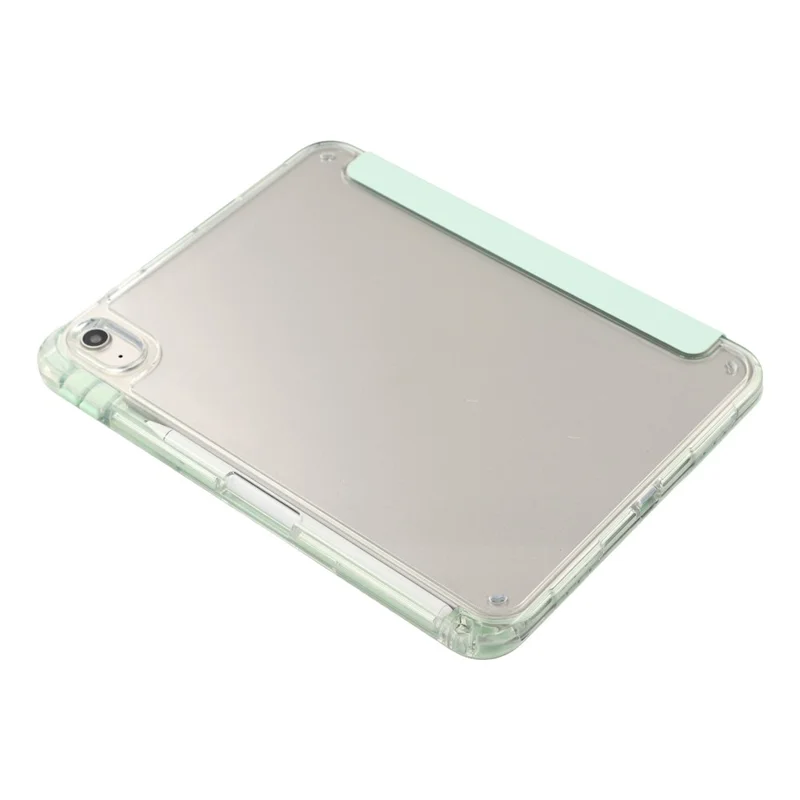 MUTURAL Crystal Shield Case for iPad (2025)  /  10.9 (2022) Trifold Stand Tablet Cover - Green
