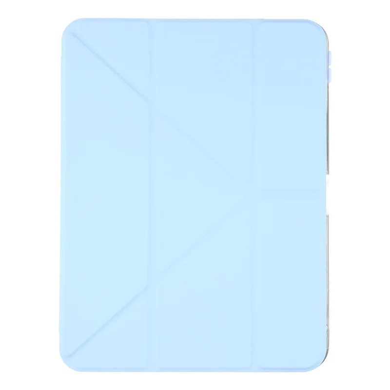 MUTURAL Crystal Shield Case for iPad Pro 11 (2025)  /  (2024) Trifold Stand Tablet Cover - Sky Blue