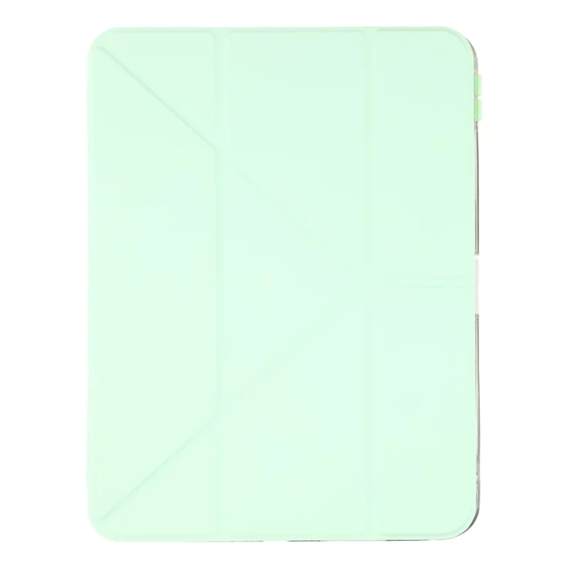 MUTURAL Crystal Shield Case for iPad Pro 11 (2025)  /  (2024) Trifold Stand Tablet Cover - Green