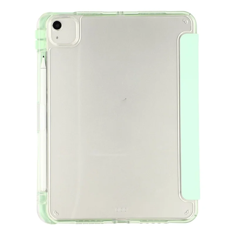 MUTURAL Crystal Shield Case for iPad Pro 11 (2025)  /  (2024) Trifold Stand Tablet Cover - Green