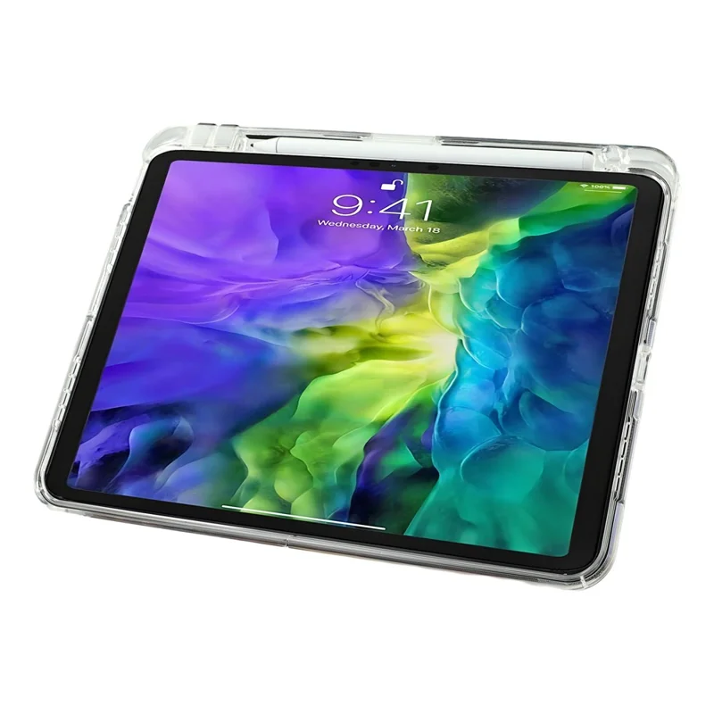 MUTURAL Crystal Shield Case for iPad Pro 13 (2025)  /  (2024) Trifold Stand Tablet Cover - Black