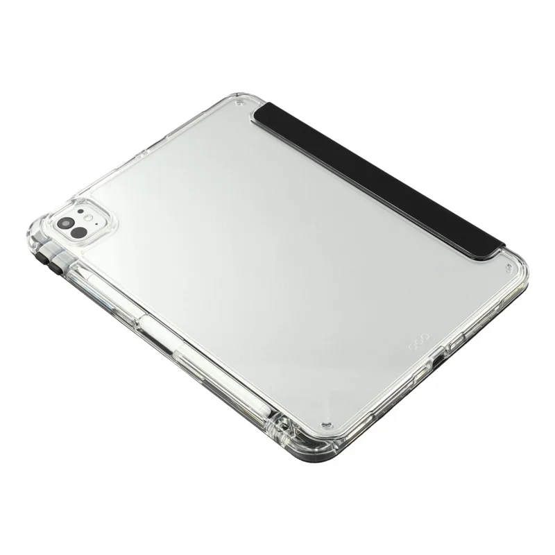 MUTURAL Crystal Shield Case for iPad Pro 13 (2025)  /  (2024) Trifold Stand Tablet Cover - Black
