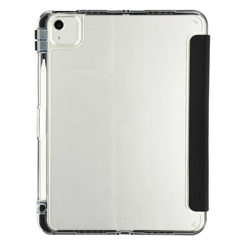 MUTURAL Crystal Shield Case for iPad Pro 13 (2025)  /  (2024) Trifold Stand Tablet Cover - Black