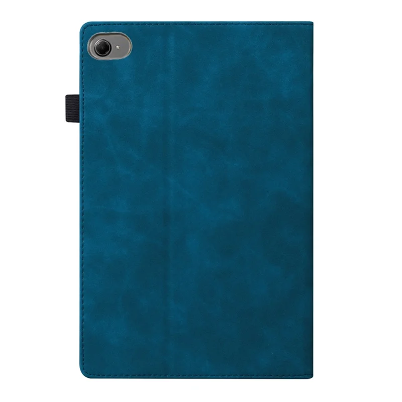 Funda tipo folio de cuero PU protectora con soporte para tarjetas para Xiaomi Redmi K Pad 2 - Azul