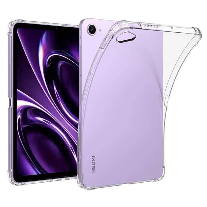 Funda para Xiaomi Redmi K Pad 2, funda transparente de TPU resistente a impactos en las cuatro esquinas - transparente