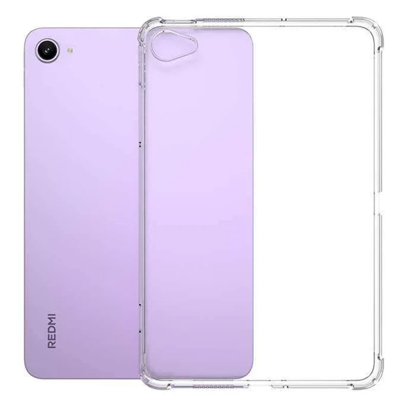 Funda para Xiaomi Redmi K Pad 2, funda transparente de TPU resistente a impactos en las cuatro esquinas - transparente